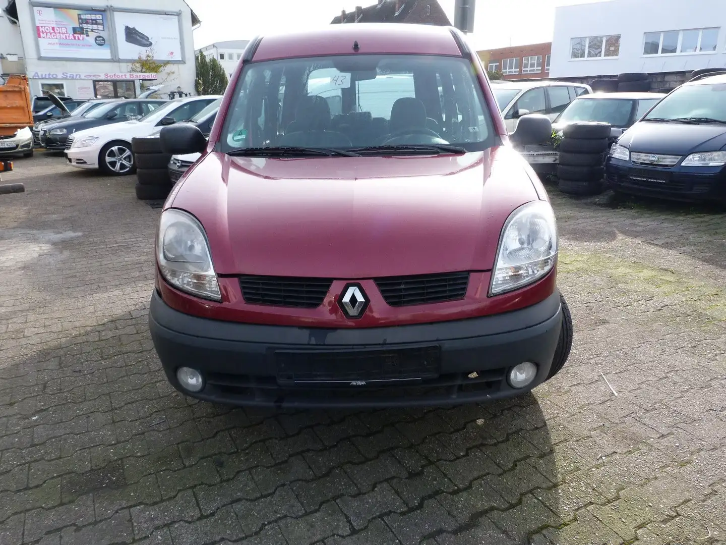 Renault Kangoo Expression Rouge - 1