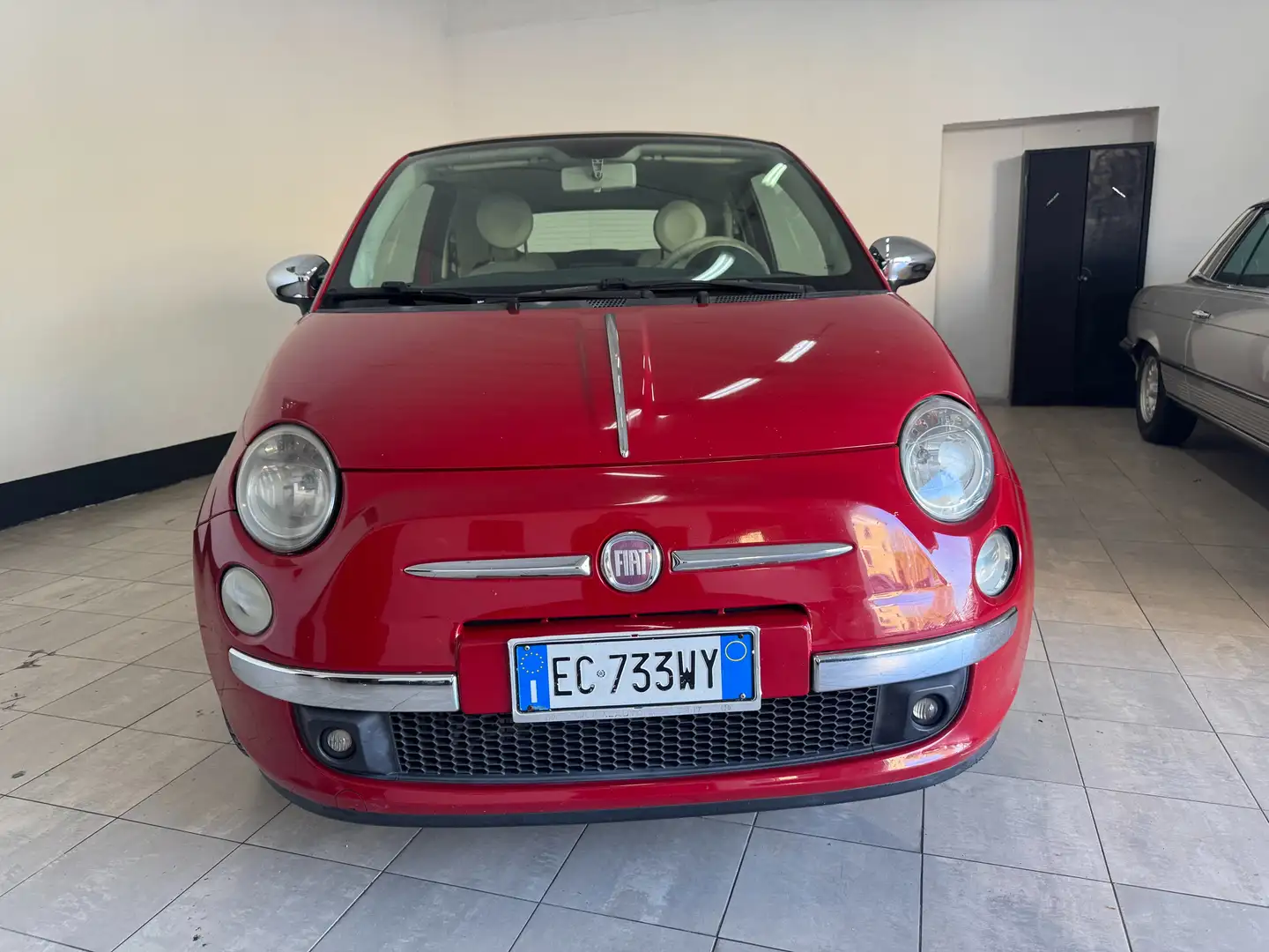 Fiat 500 500C 1.3 mjt 16v Lounge 75cv Rosso - 1
