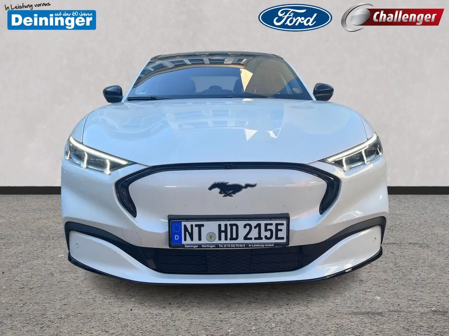 Ford Mustang Mach-E Premium AWD NAVI&DAB PANORAMADACH TECHNOLOGIE-PAKE Weiß - 2