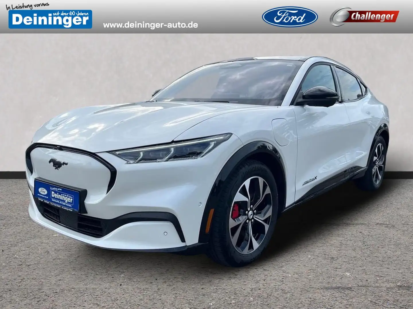 Ford Mustang Mach-E Premium AWD NAVI&DAB PANORAMADACH TECHNOLOGIE-PAKE Weiß - 1