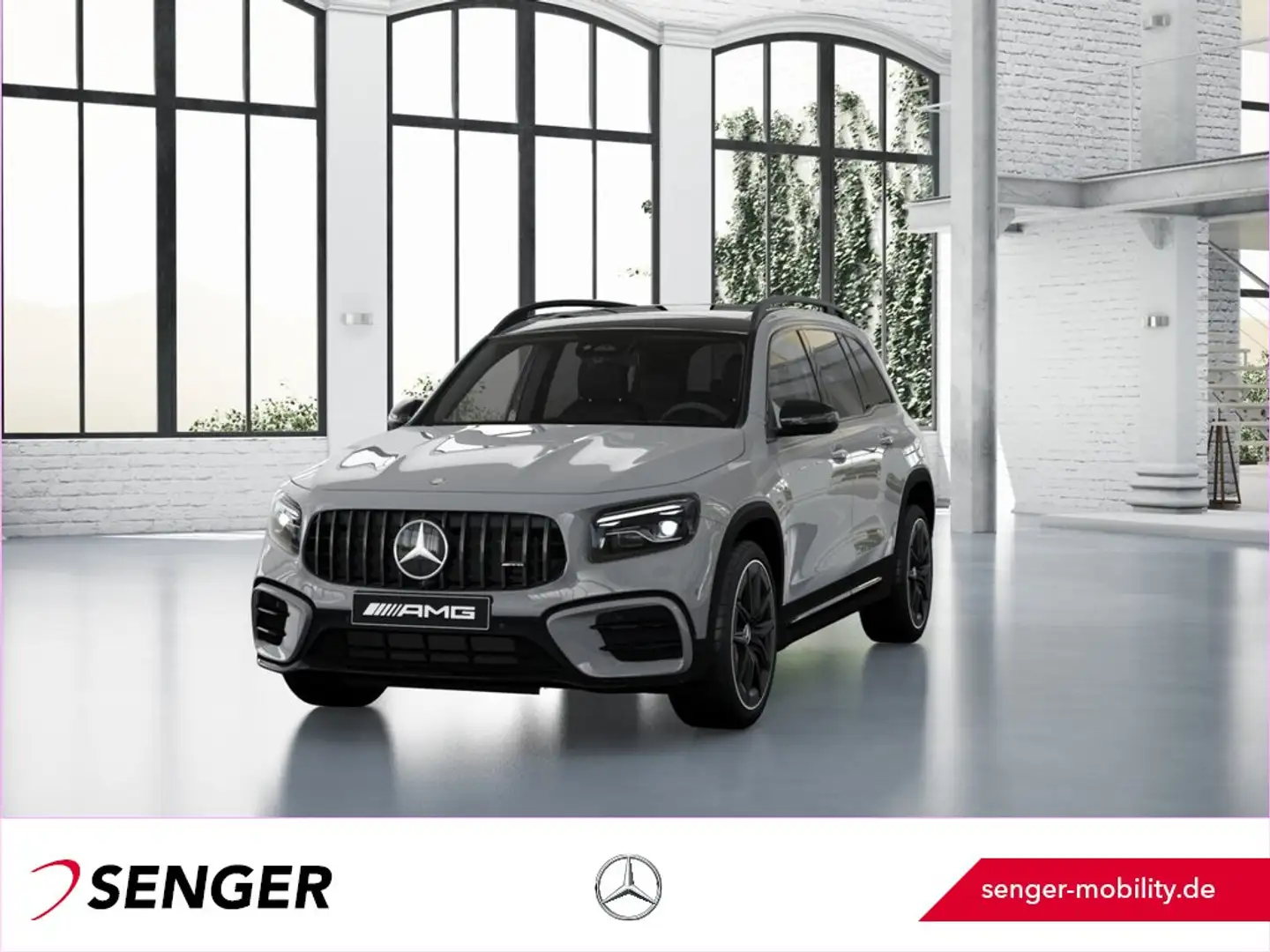 Mercedes-Benz GLB 35 AMG GLB 35 4M AMG Night Panorama Burmester 360° AHK Gris - 1