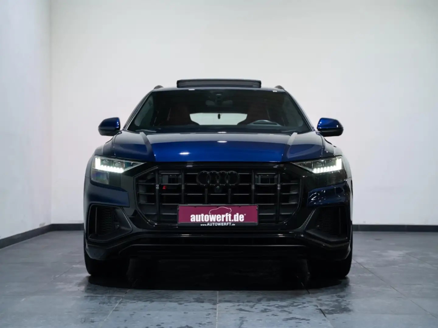 Audi SQ8 4.0 TFSI QU BLACK PANO HUD 3D B&O 23Z 360 CAM Blau - 2