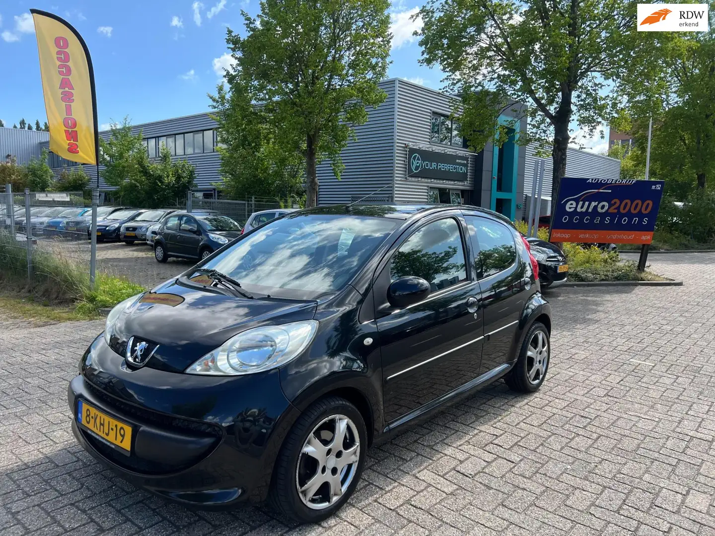 Peugeot 107 1.0-12V XR - AIRCO - 5 DEURS - NIEUWE APK ! Noir - 1