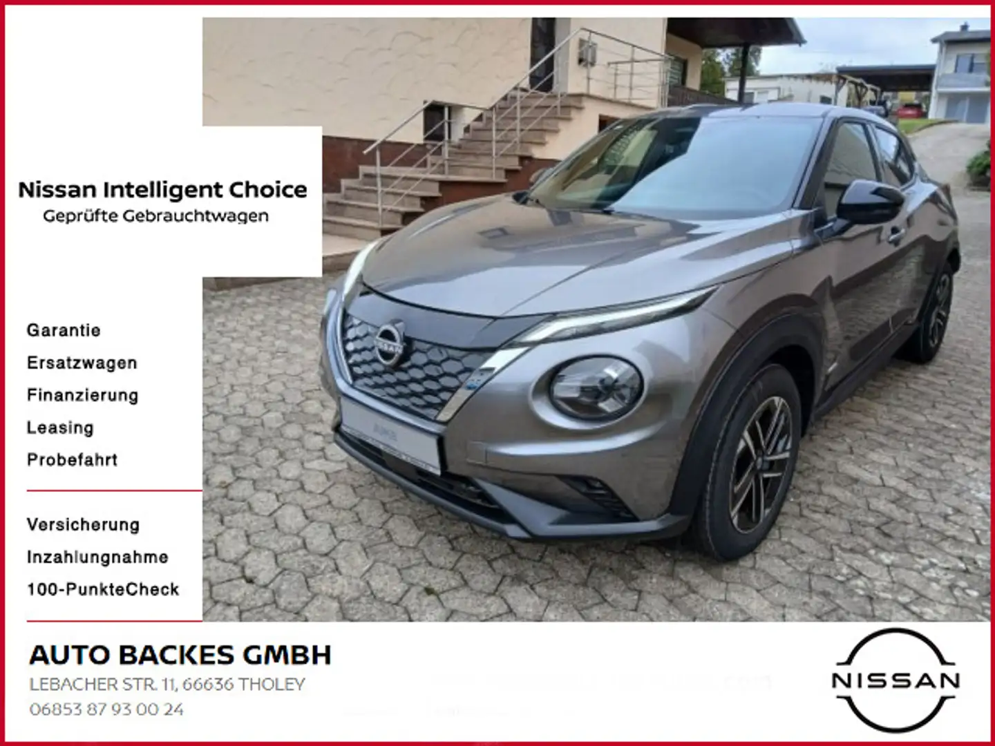 Nissan Juke 1.6 Hybrid N-Connecta Navi Sitzheizung Grau - 1