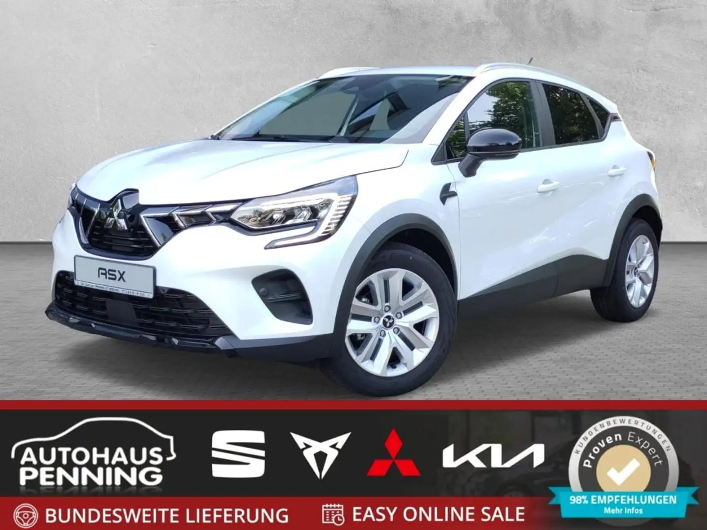 Mitsubishi ASX 1.0 T-Benziner Plus Weiß - 1