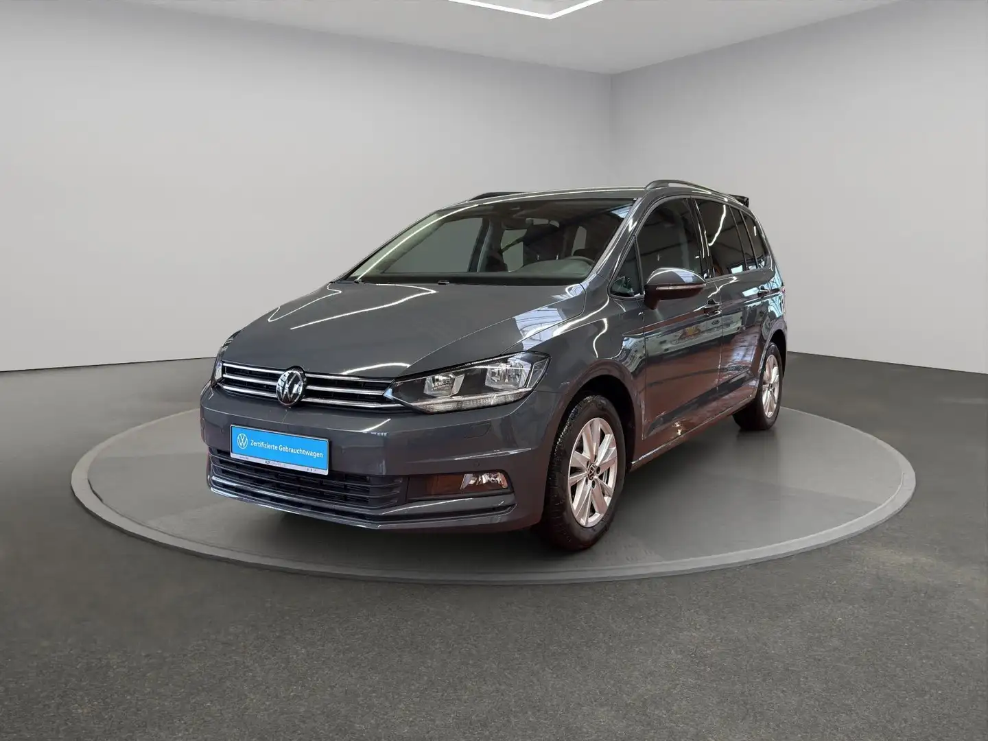 Volkswagen Touran 1.5 TSI Comfortline 7-SITZER+NAVI+ACC+KAM Grau - 2