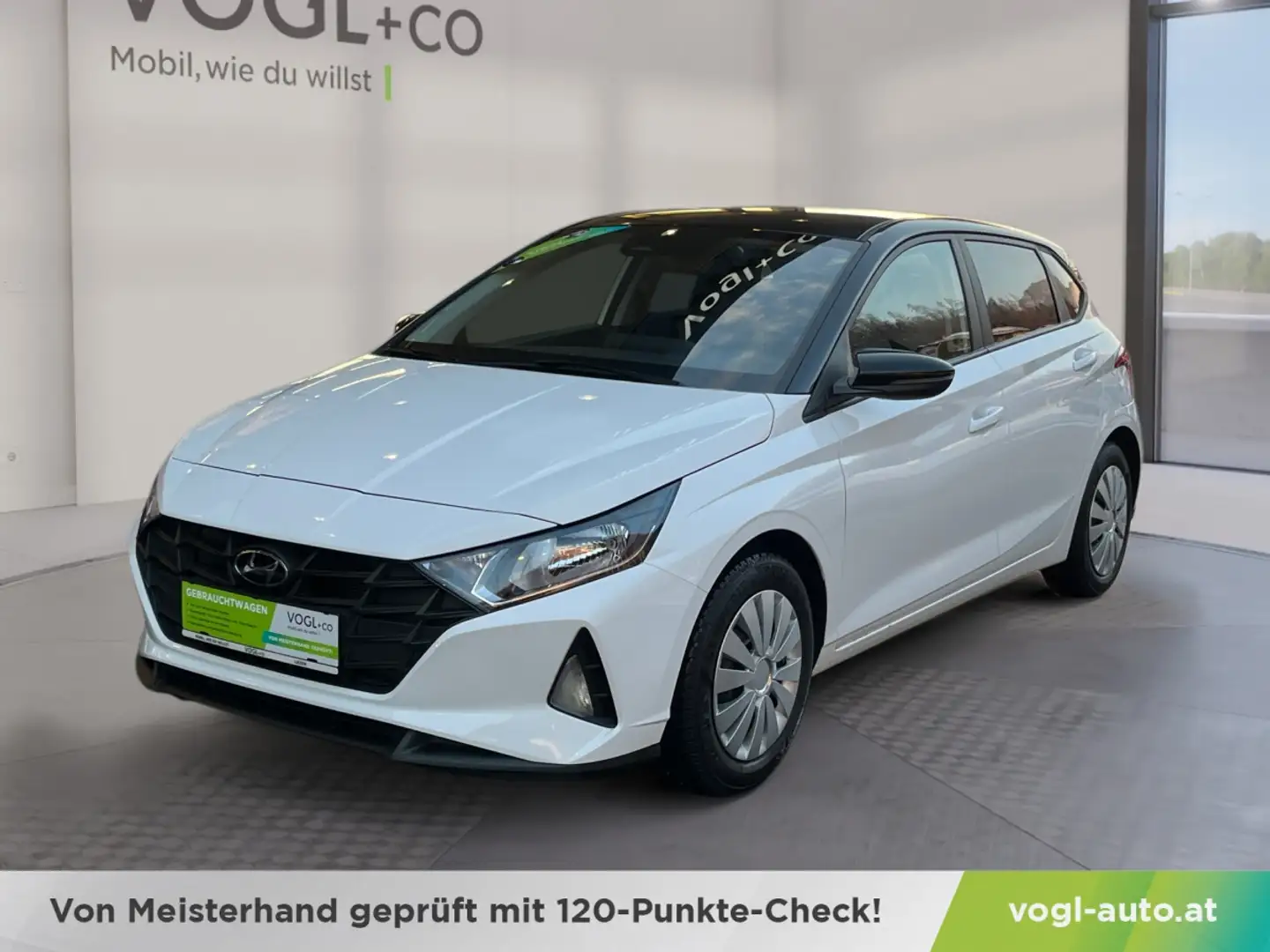 Hyundai i20 1.2 MPI i-Line PLUS Weiß - 1