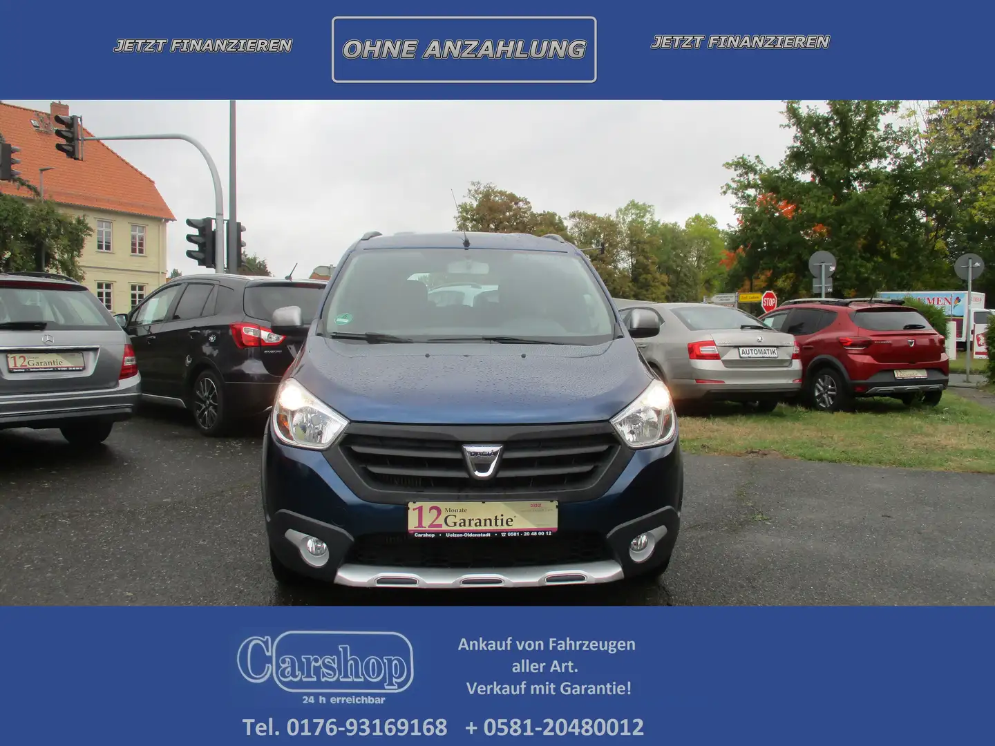 Dacia Lodgy Stepway/ 7-Sitzer /Klima / Navi /Sitzheizung . . . Blau - 1
