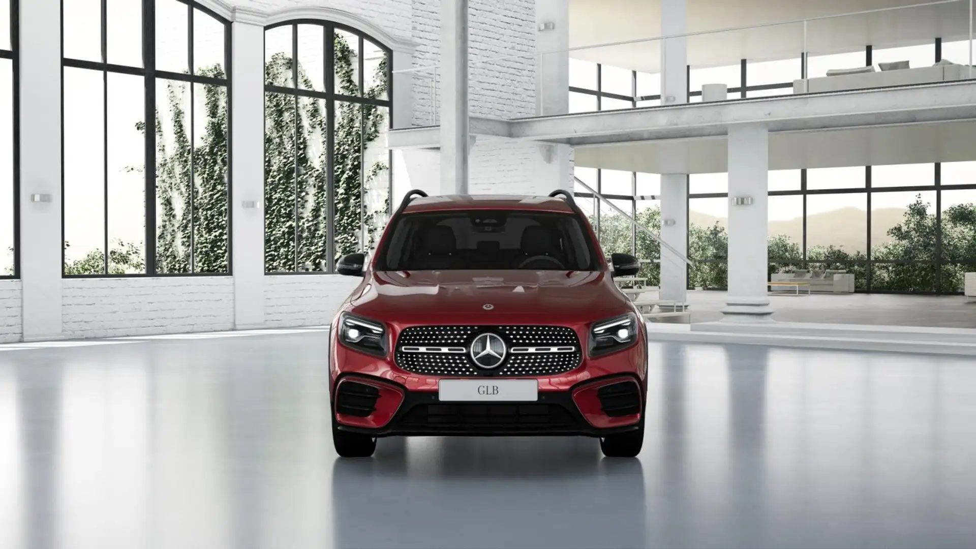 Mercedes-Benz GLB 200 d AMG+Night+Distro+AHK+Kamera+Ambiente Rot - 2