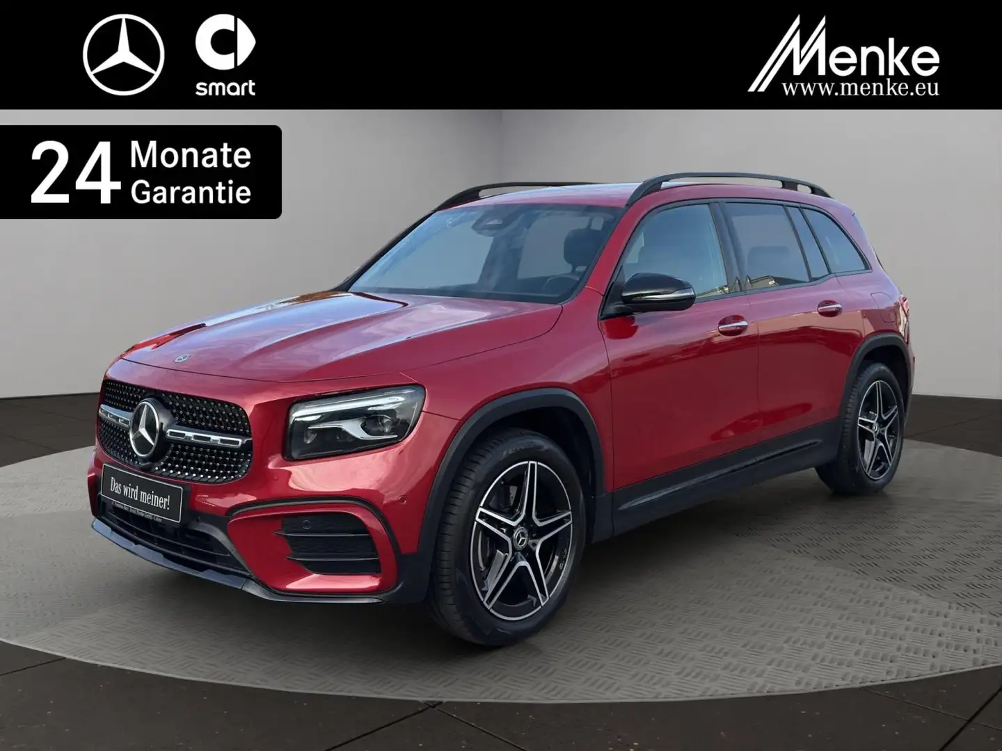Mercedes-Benz GLB 200 d AMG+Night+Distro+AHK+Kamera+Ambiente Rot - 1