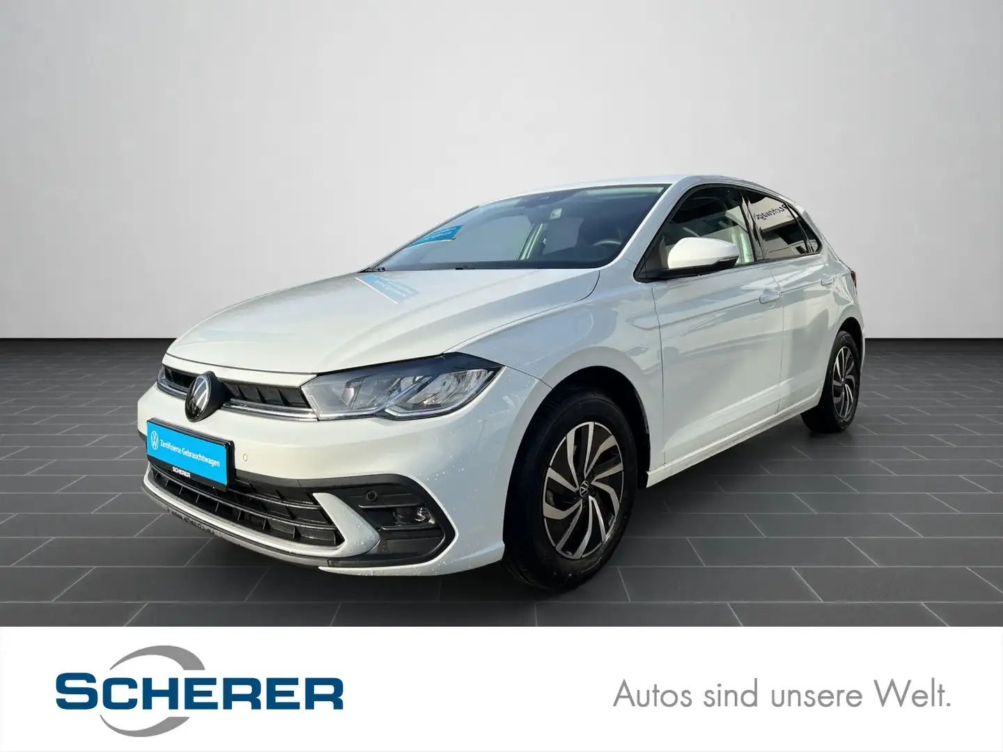 Volkswagen Polo 4All 1.0 TSI CARPLAY SHZ ALU PDC LED Weiß - 1