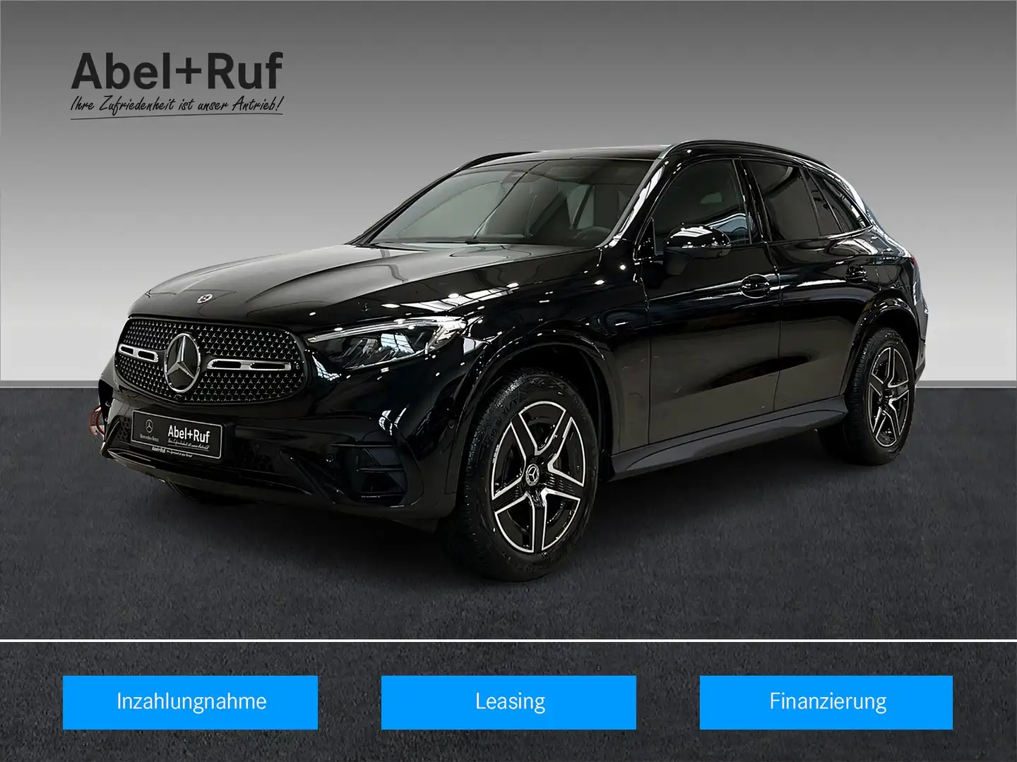 Mercedes-Benz GLC 300 de 4M AMG+LED+NIGHT+Pano+Ambi+TotW+AHK Schwarz - 1