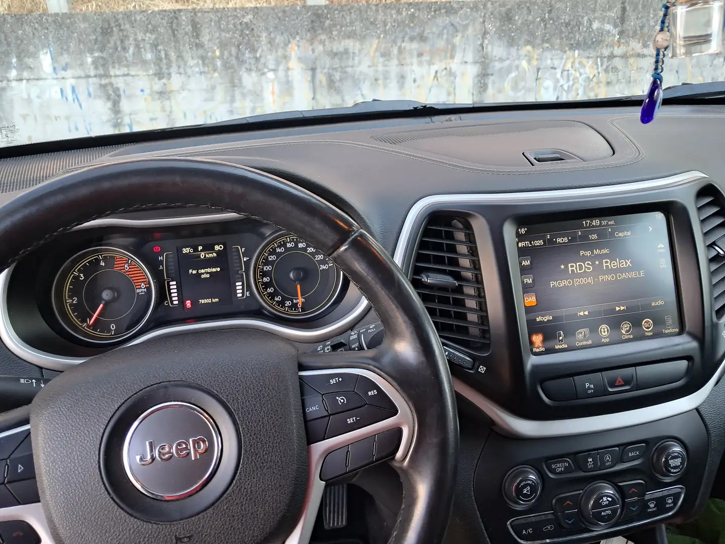 Jeep Cherokee Cherokee V 2018 2.2 mjt II Night Eagle 4wd active Nero - 2