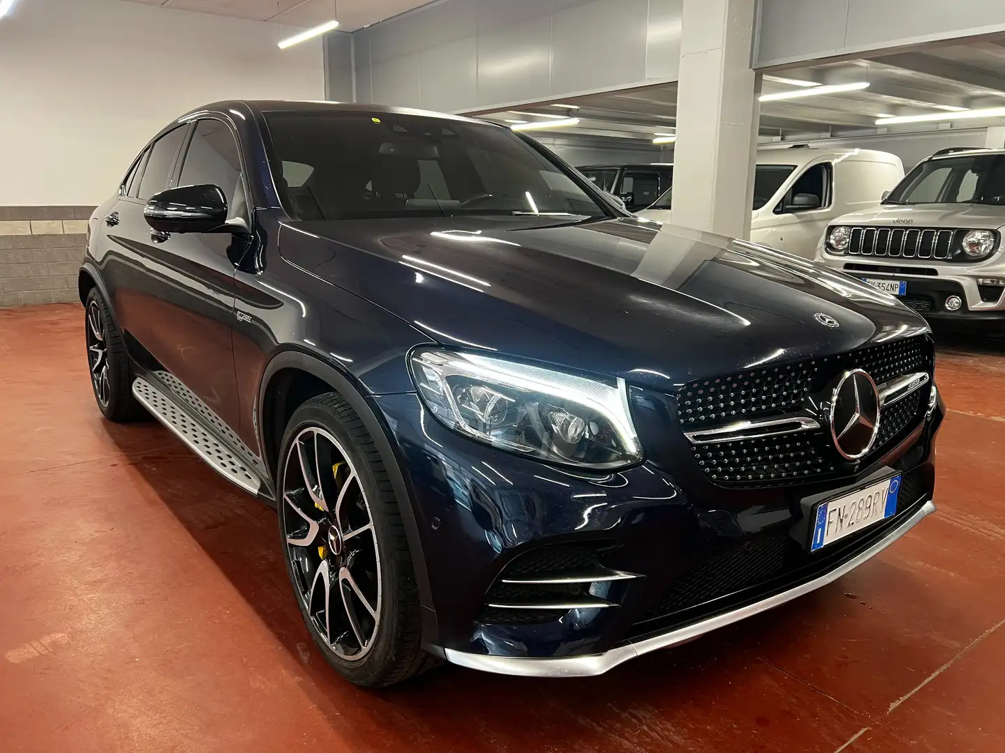 Mercedes-Benz GLC 43 AMG GLC AMG Coupe 4matic auto *TETTO* Kék - 2