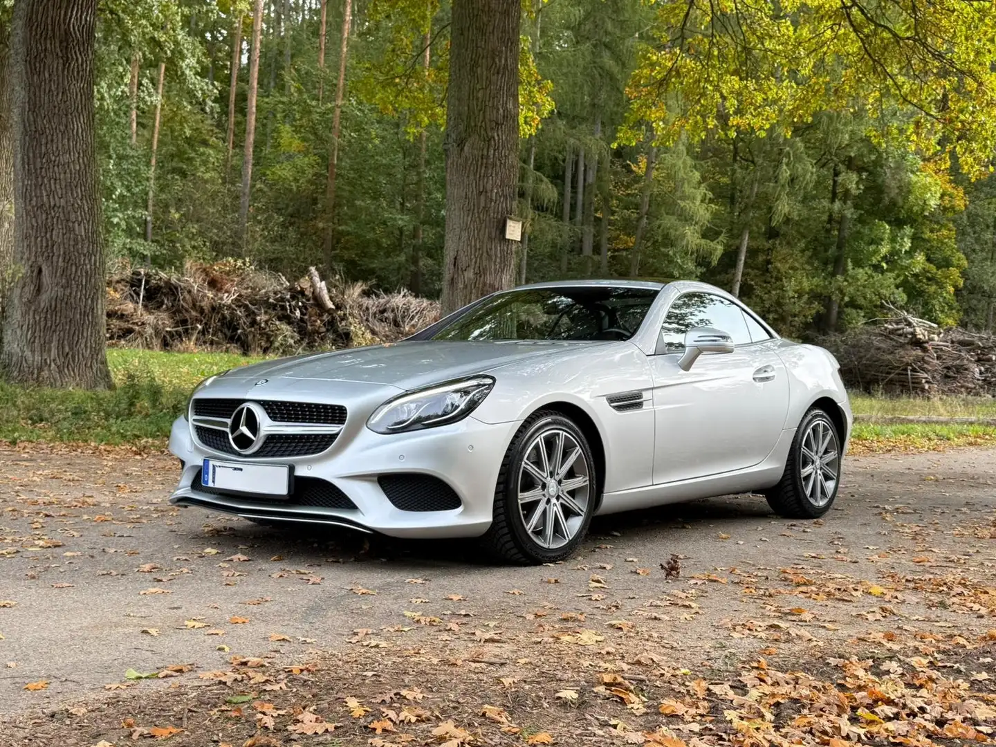 Mercedes-Benz SLC 250 250d °AMG Line°Top Gepflegt° Grijs - 2