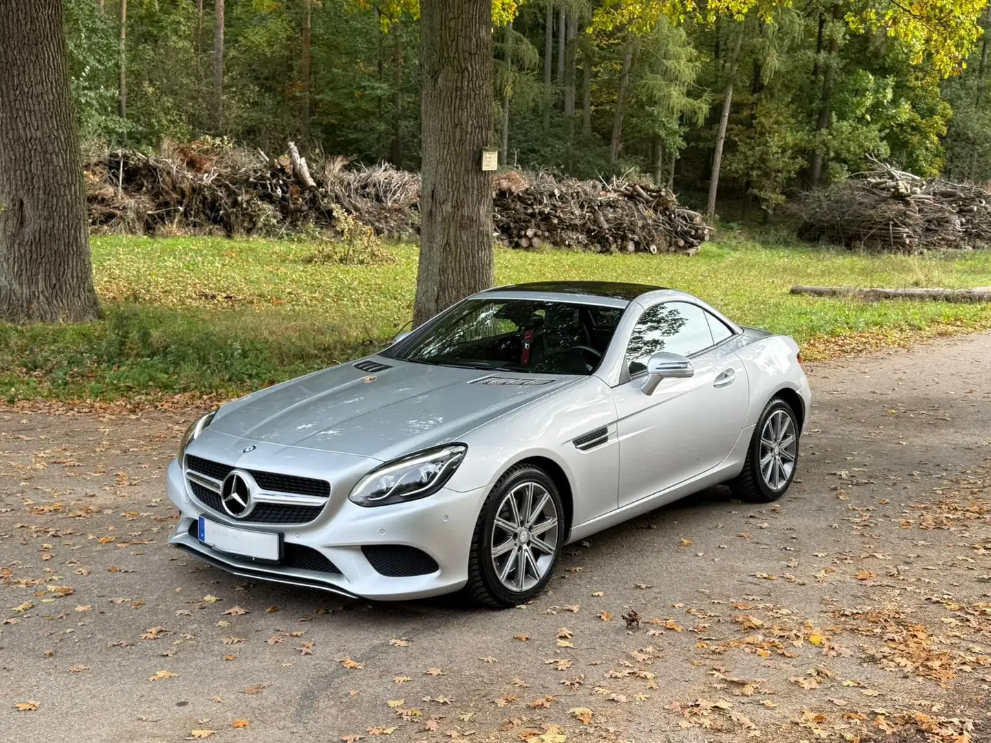 Mercedes-Benz SLC 250 250d °AMG Line°Top Gepflegt° Grijs - 1