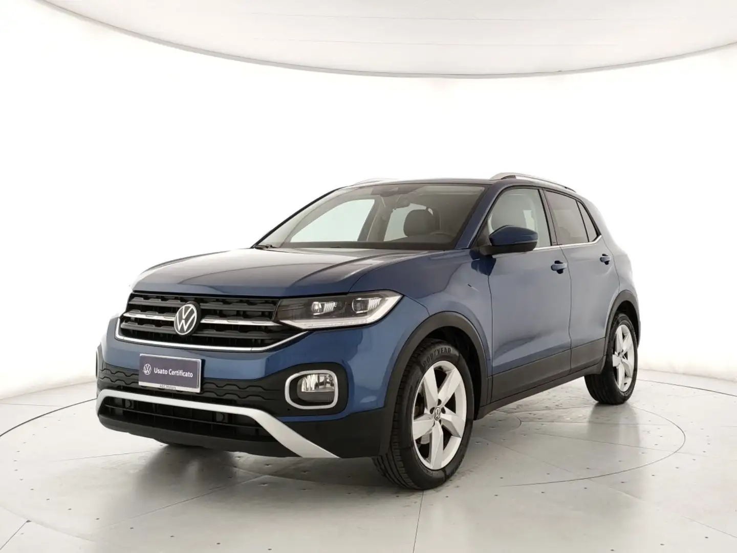 Volkswagen T-Roc 1.0 TSI 115 CV DSG Advanced BMT Blu/Azzurro - 1