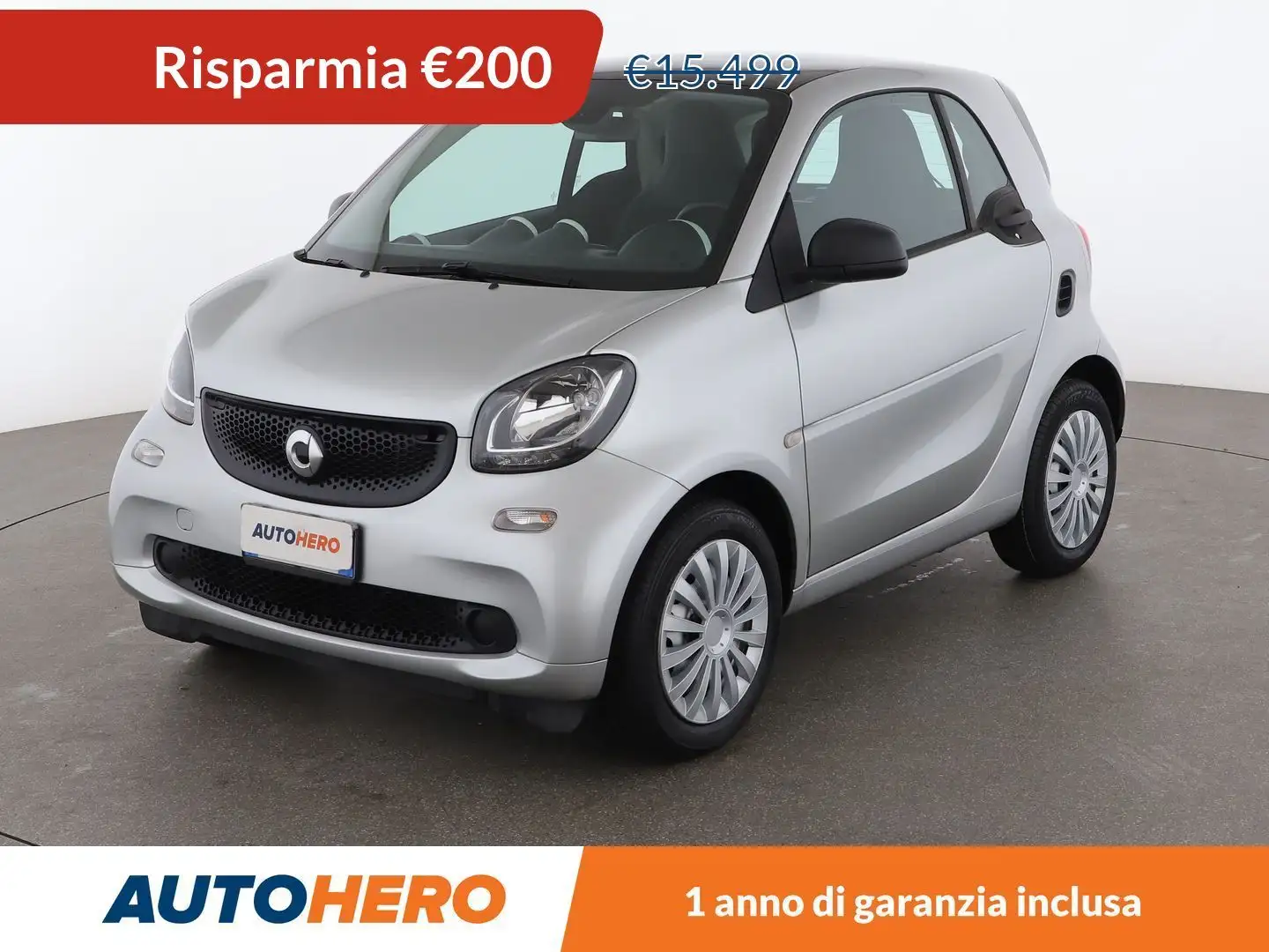 smart forTwo 1.0 Youngster 70 CV Argento - 1