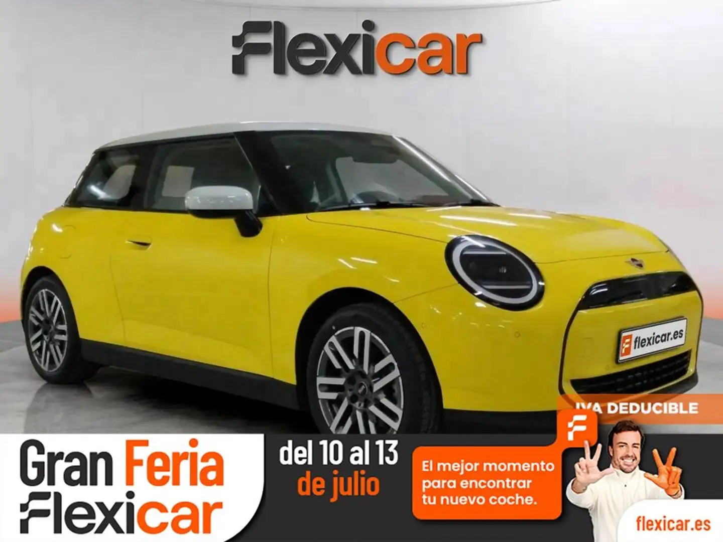 MINI Cooper E Jaune - 1