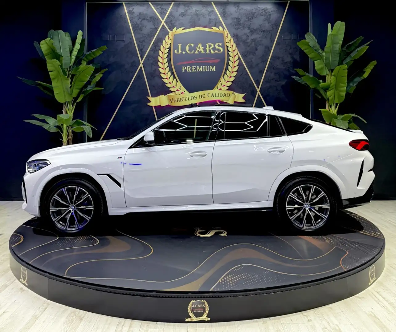 BMW X6 xDrive 30dA Blanc - 2