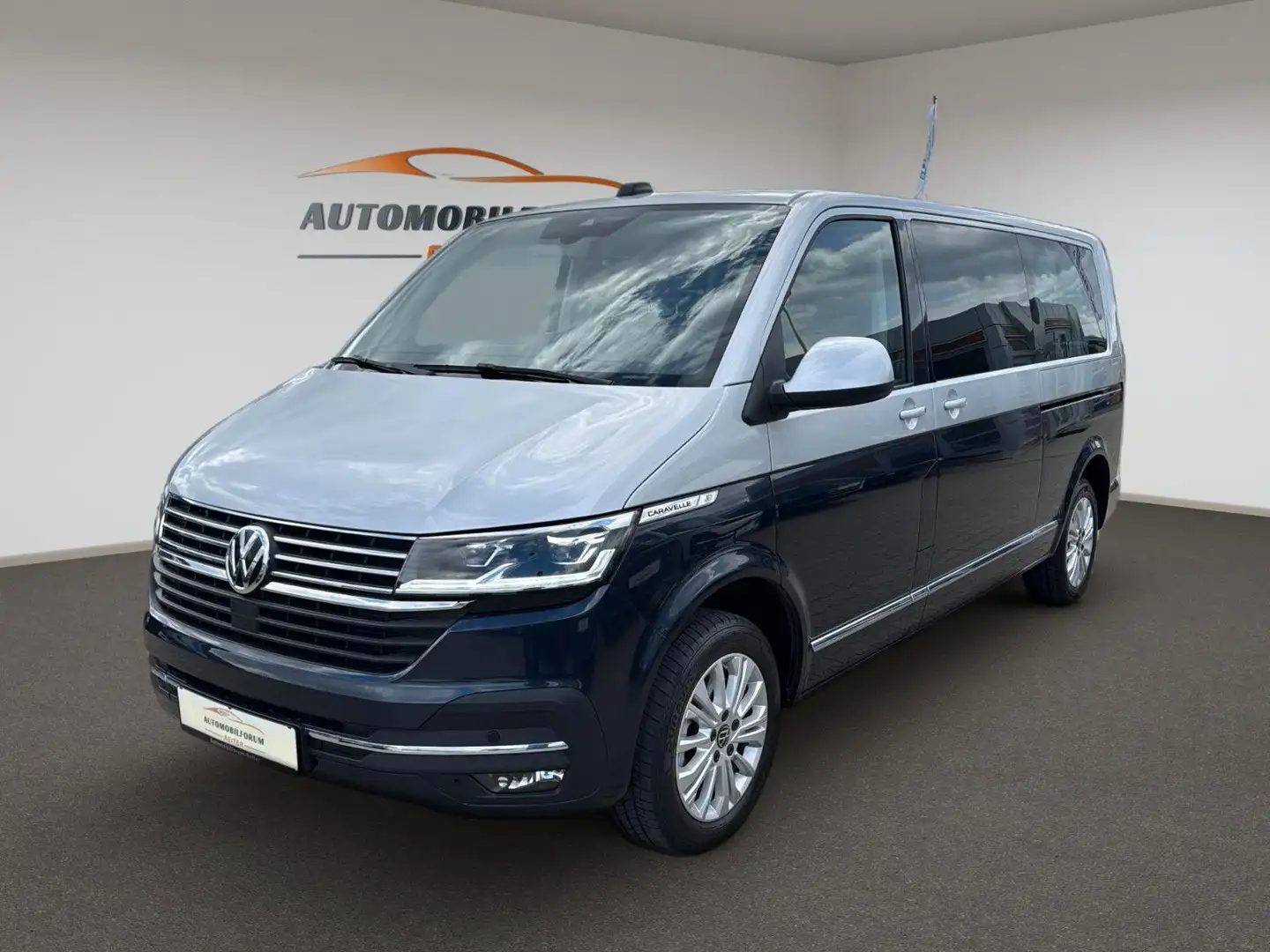 Volkswagen T6 Caravelle T6.1 Caravelle Highline lang Top-Ausstattung Azul - 1