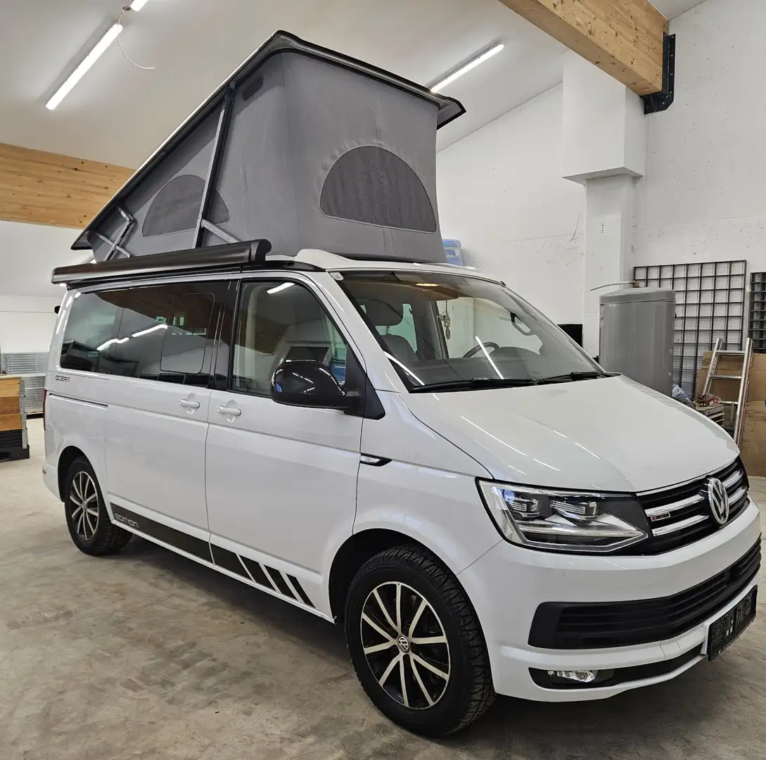Volkswagen T6 California Ocean Edition 2,0 TDI 4Motion BMT DSG Weiß - 1