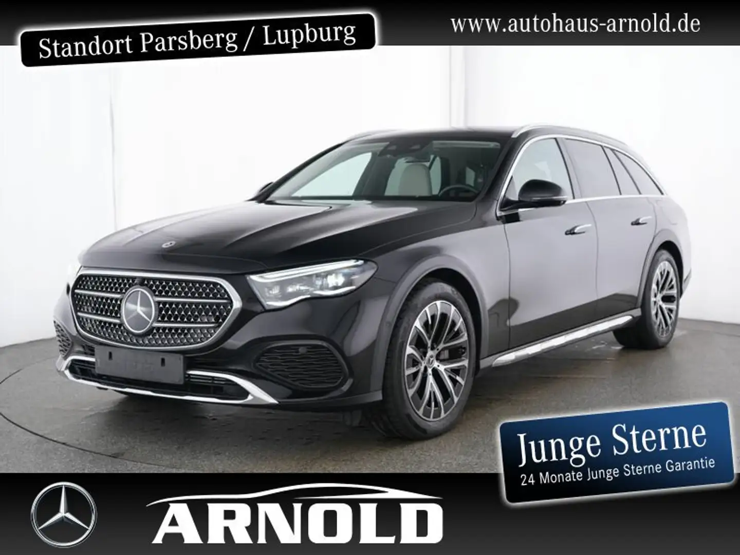 Mercedes-Benz E 300 E 300 T de 4M All-Terrain Dist Pano HUD SUPERSCR Schwarz - 1