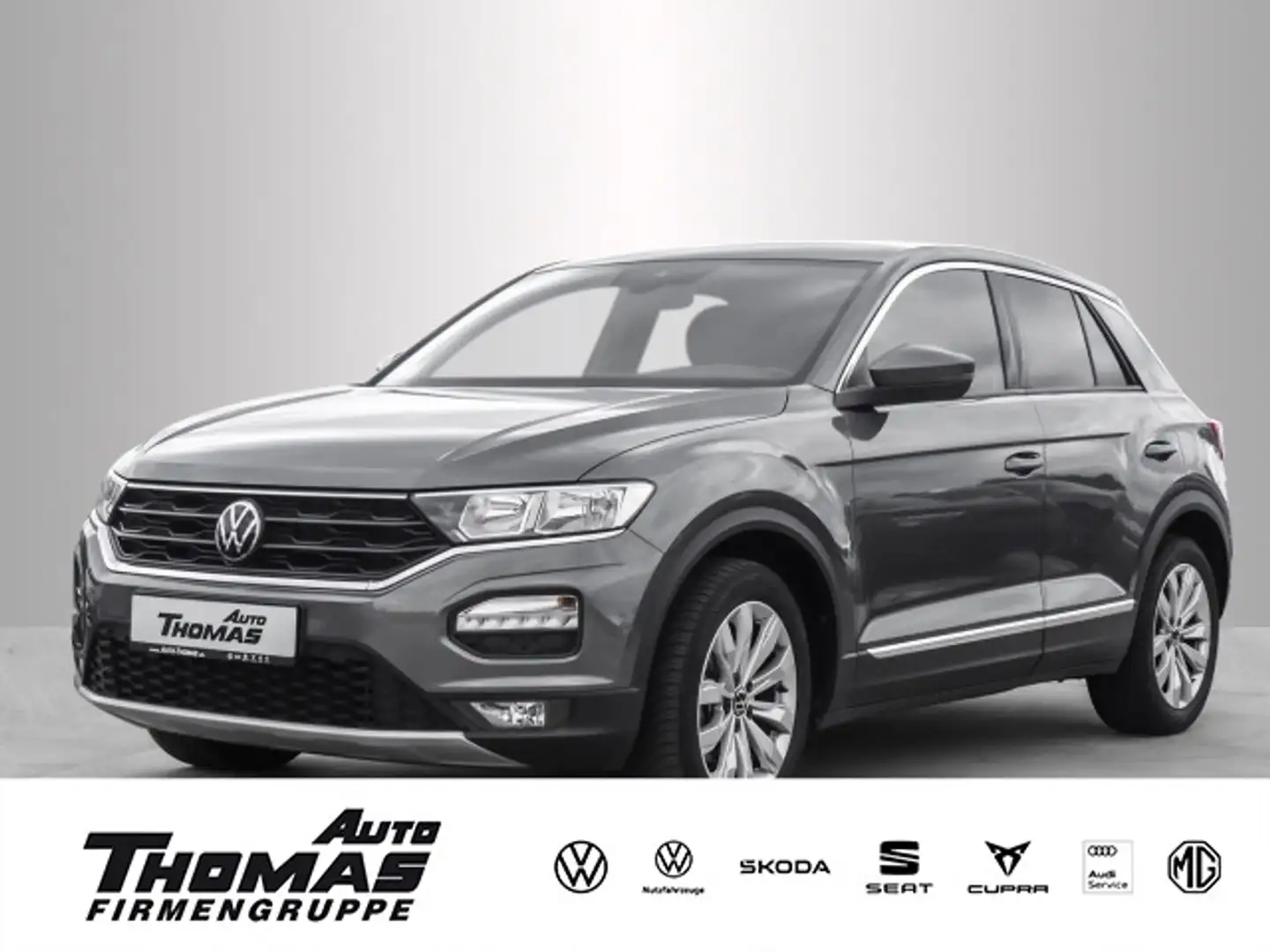 Volkswagen T-Roc Sport 1.5 TSI NAVI+PDC+SHZ Grijs - 1