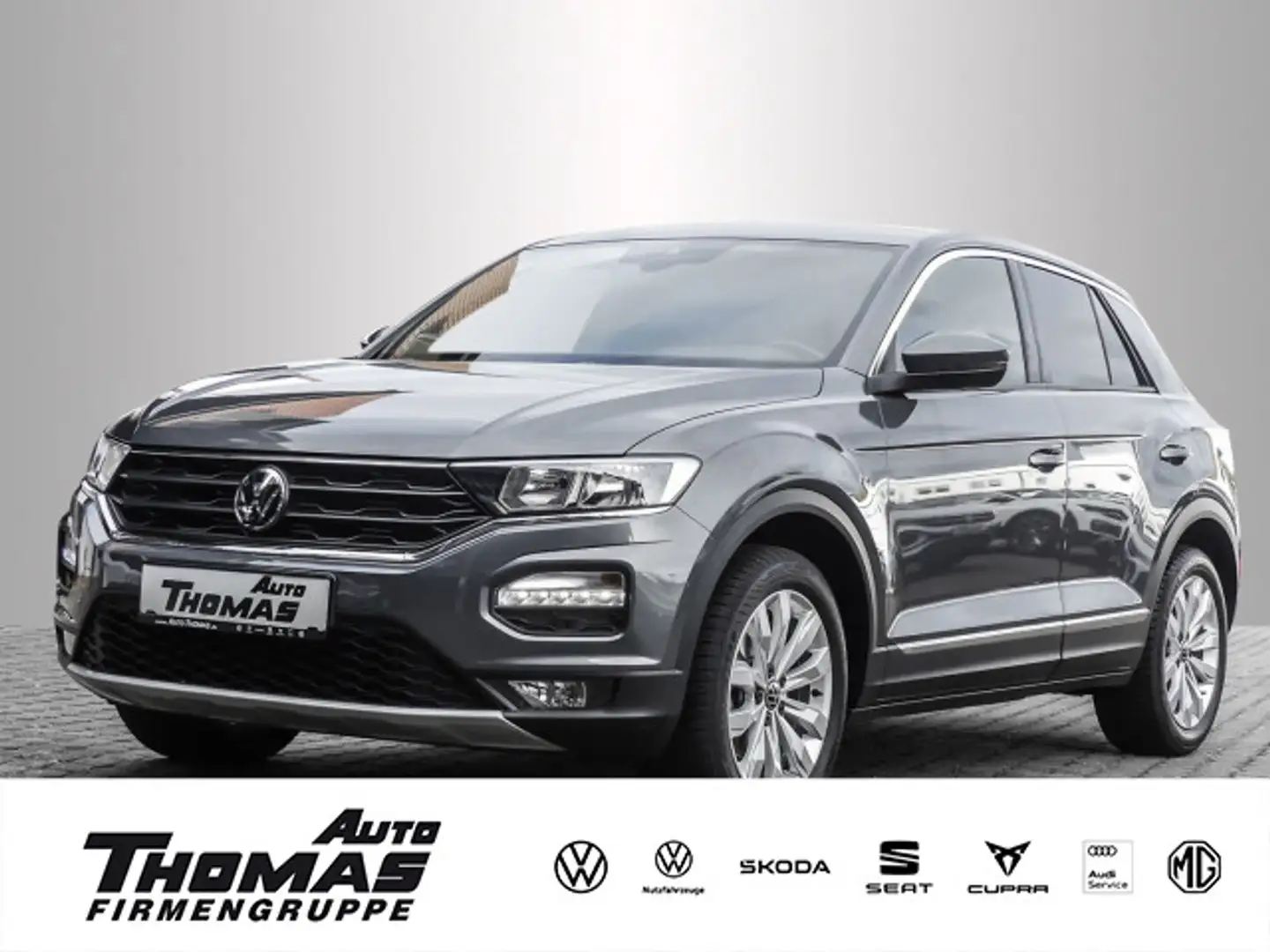 Volkswagen T-Roc Sport 1.5 TSI NAVI+PDC+SHZ Gris - 1