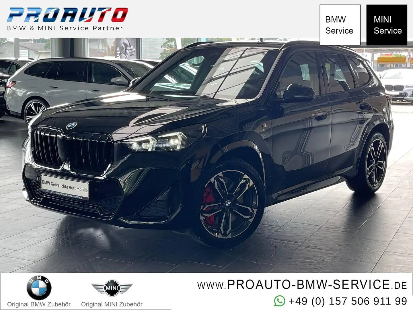 BMW X1 18i sDrive M Sport Pano| Shadow| Komfort Negro - 1