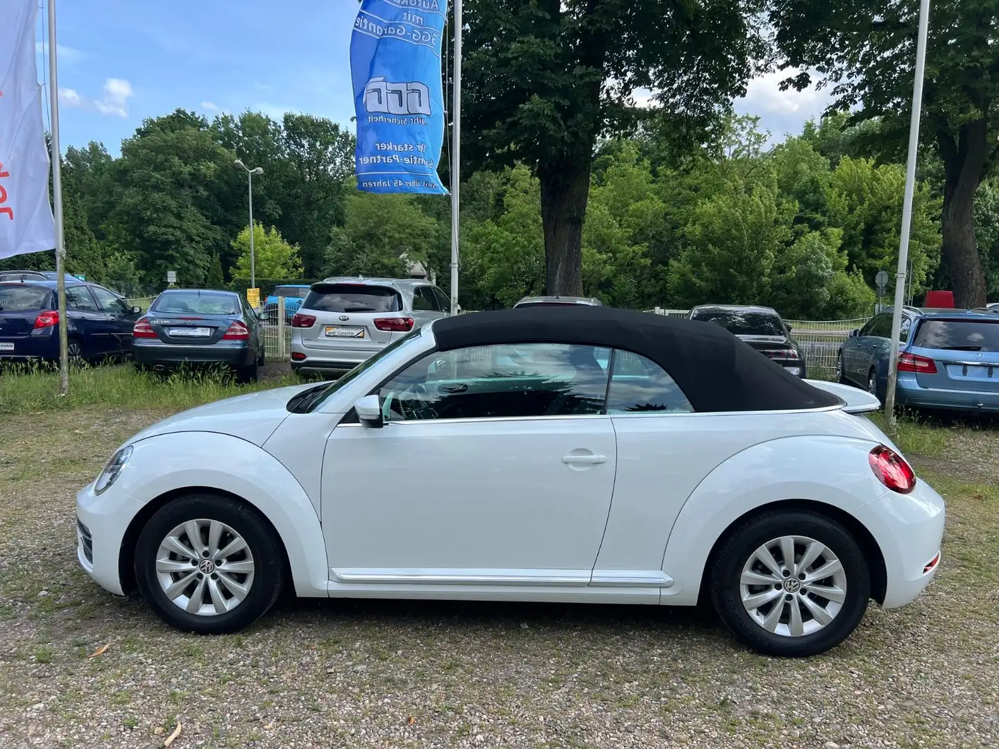 Volkswagen Beetle 2.0 TSI DSG Cabriolet*TÜV+INSP NEU*TOP Bílá - 2