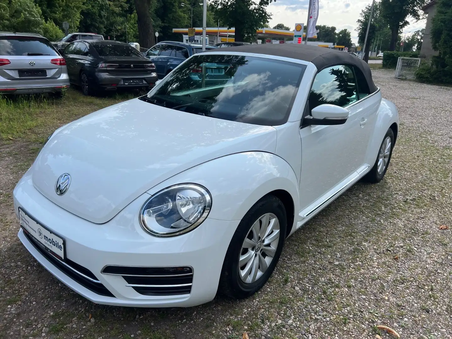 Volkswagen Beetle 2.0 TSI DSG Cabriolet*TÜV+INSP NEU*TOP Bílá - 1
