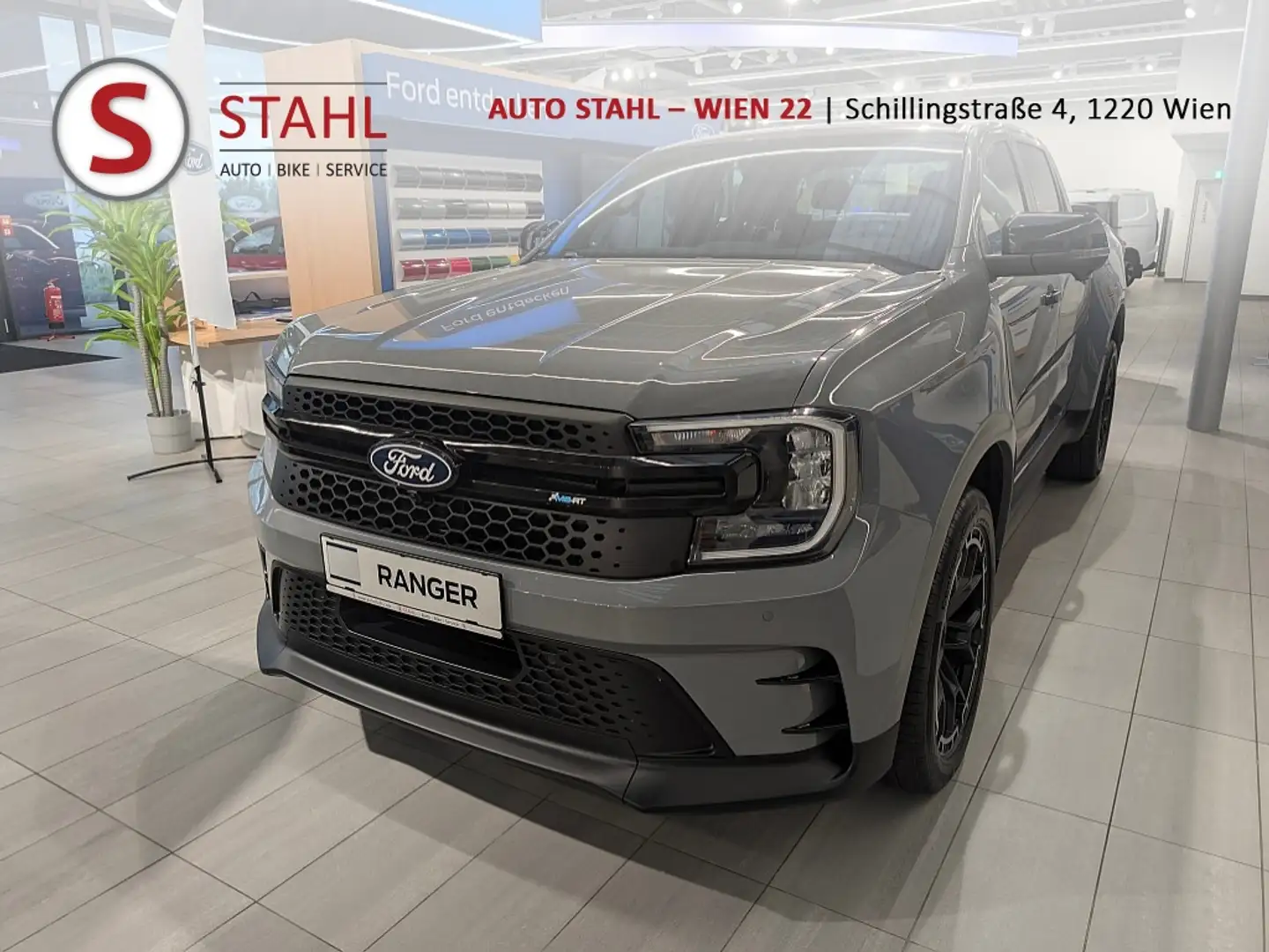 Ford Ranger Ranger Doppelkabine MS-RT e-4WD 3,0 EcoBlue Aut. Gris - 1