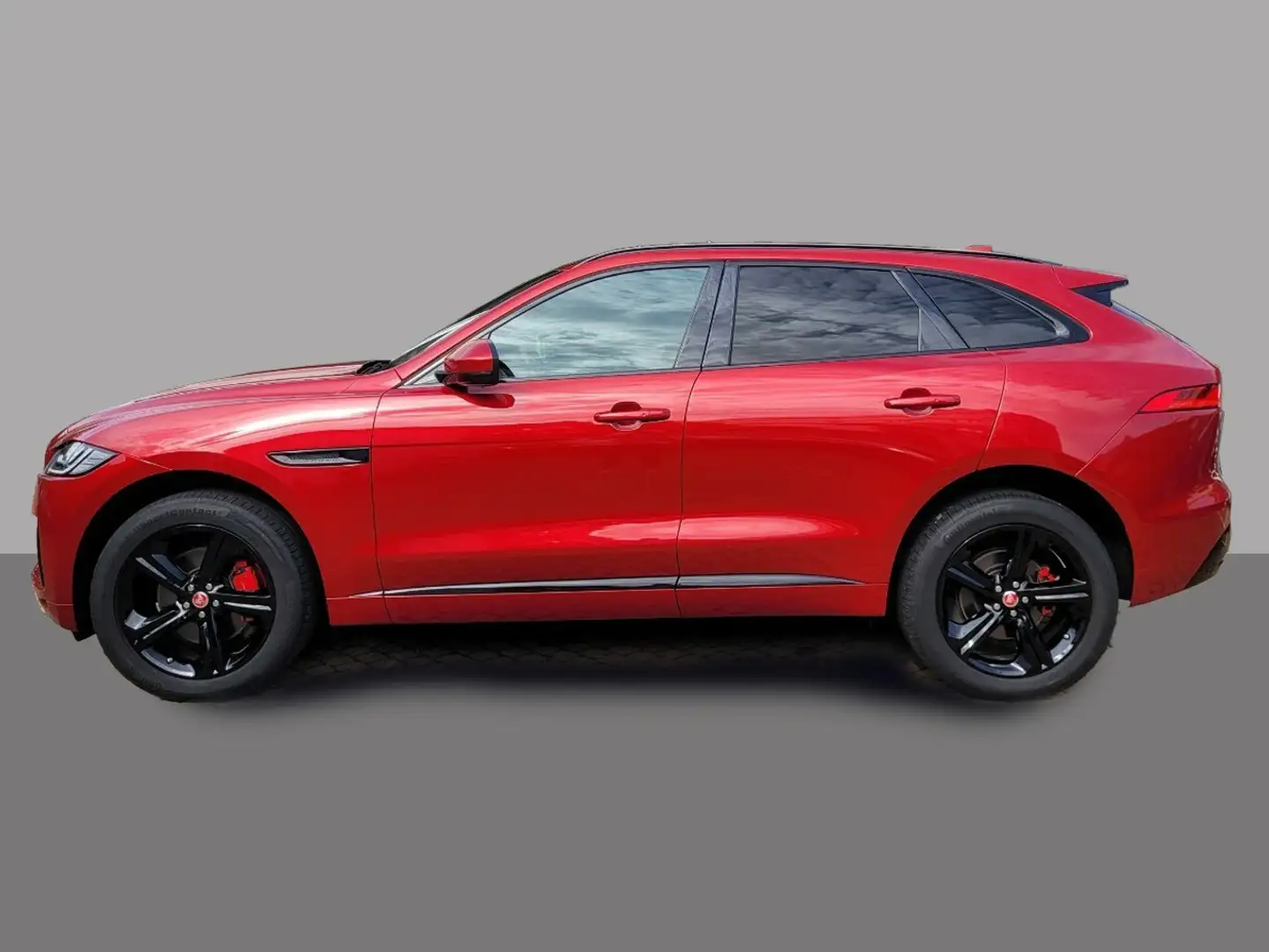 Jaguar F-Pace 30D S AWD 6 PAKETE APPROVED Piros - 2
