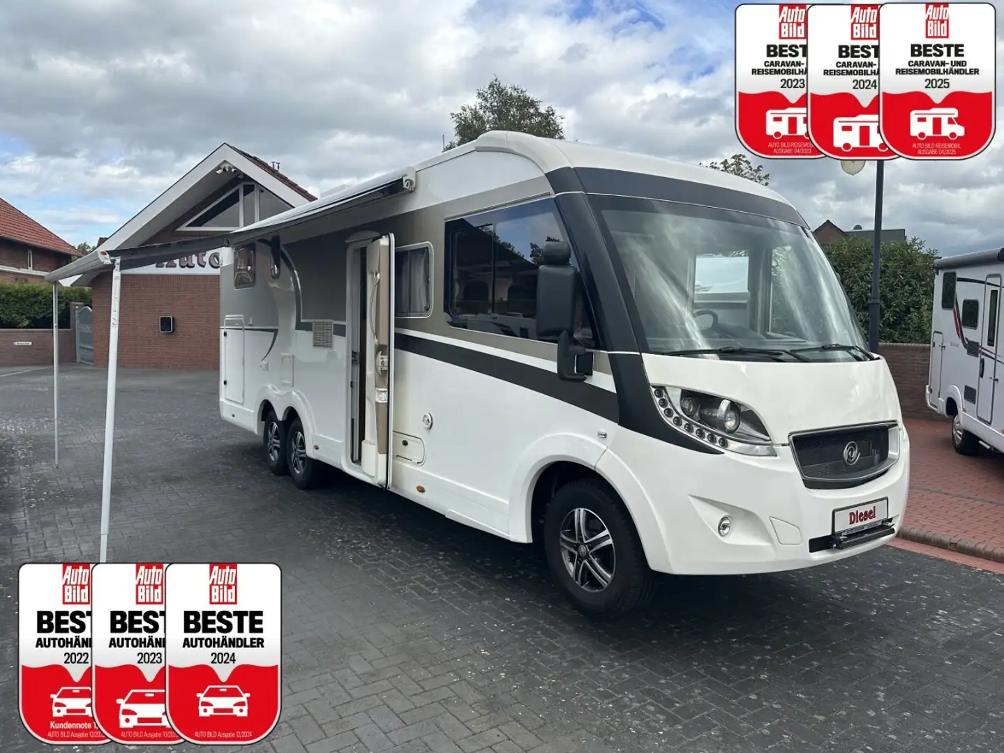 Euramobil Integra Line LS 790 EB +ALDE+Hubstützen+Solar+Wech Wit - 1