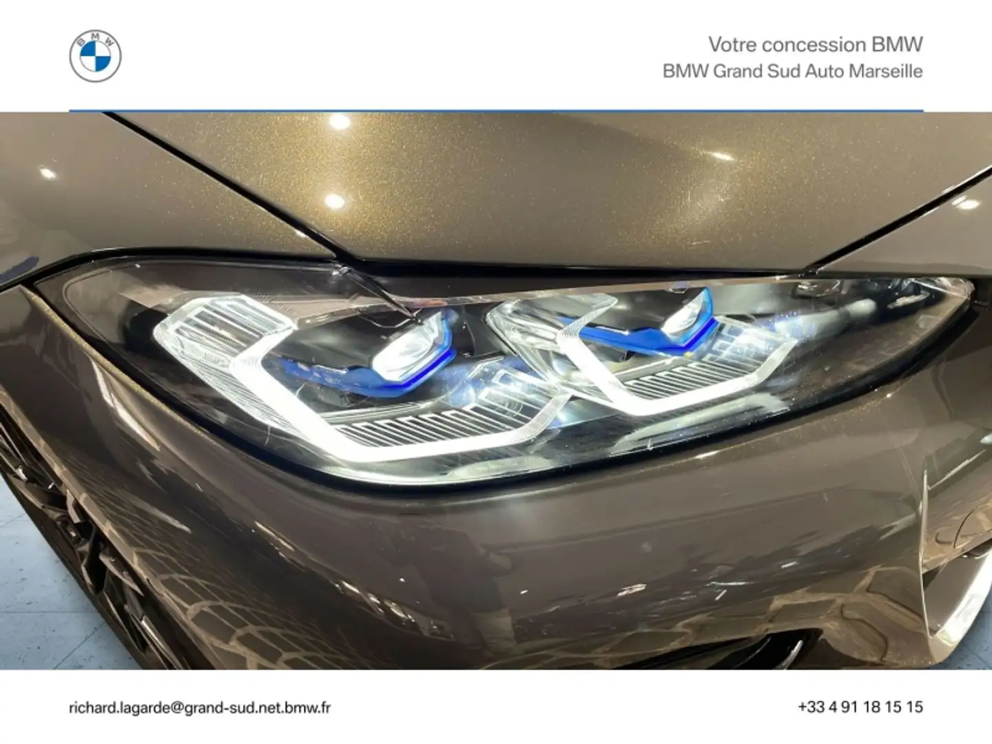 BMW i4 M50 544ch Gris - 2