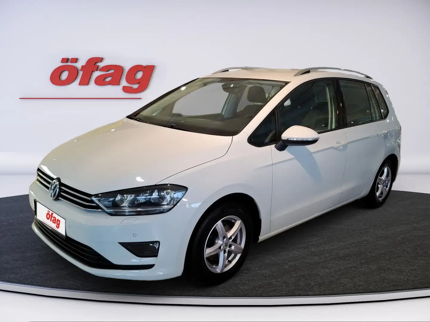 Volkswagen Golf Sportsvan Comfortline BMT 1.2 TSI Weiß - 2
