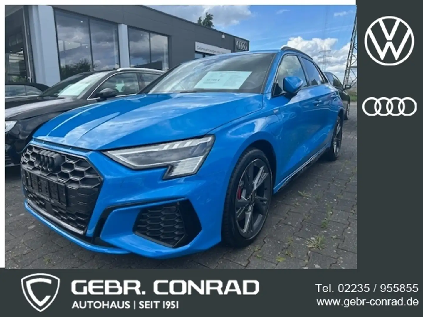 Audi A3 Sportback 45 e-tron "S line" NP: 53.000 Euro Blau - 1
