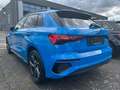 Audi A3 Sportback 45 e-tron "S line", NP: 53.000 € Blauw - thumbnail 4