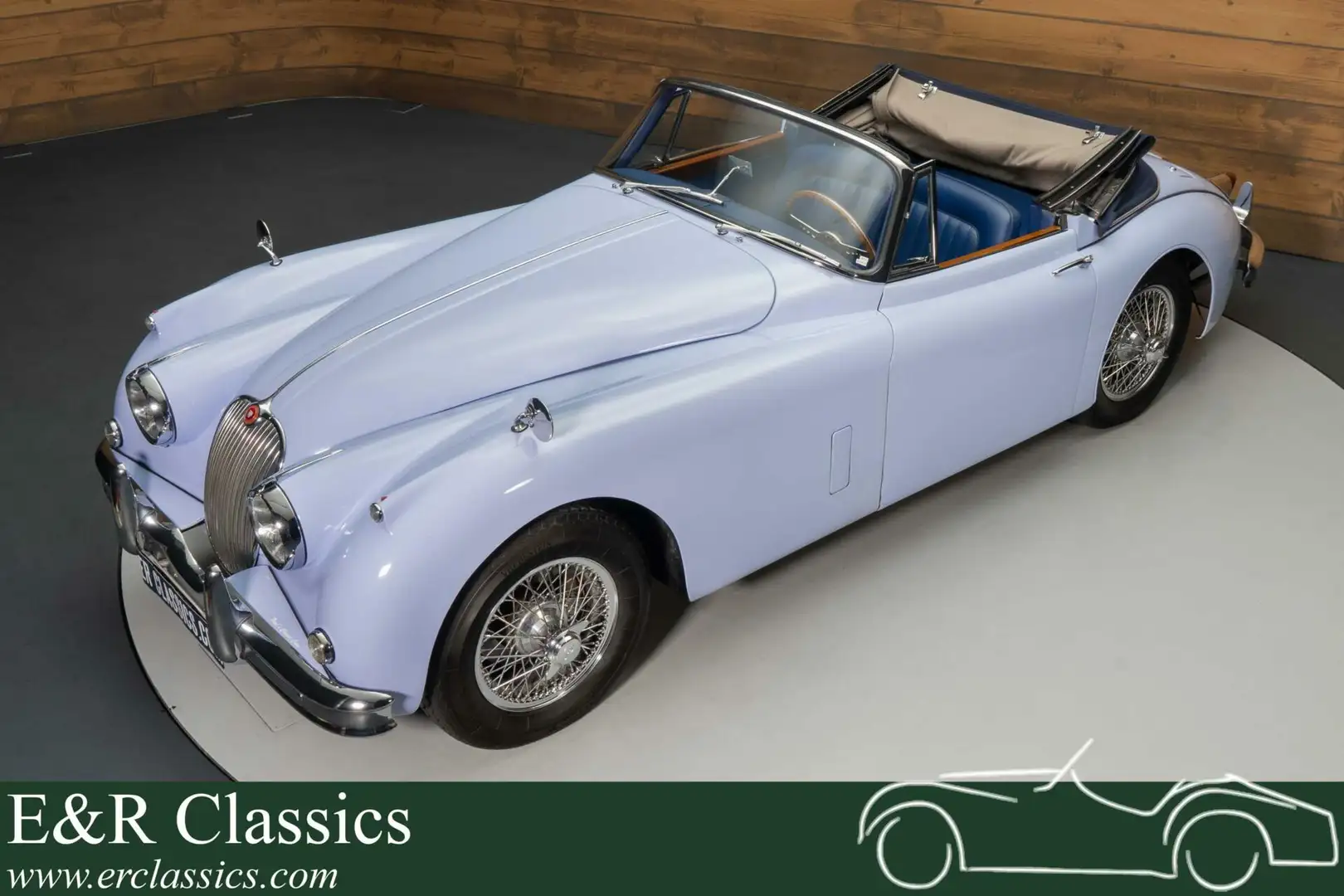 Jaguar XK XK150 Cabrio | Gerestaureerd | Hermès Blauw | 1960 Kék - 1