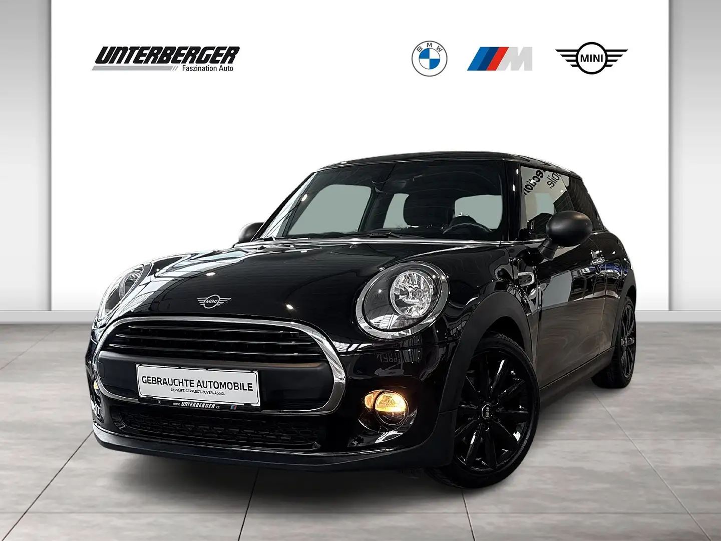 MINI One F56 Black Pepper Klimaaut. Shz PDC Schwarz - 1