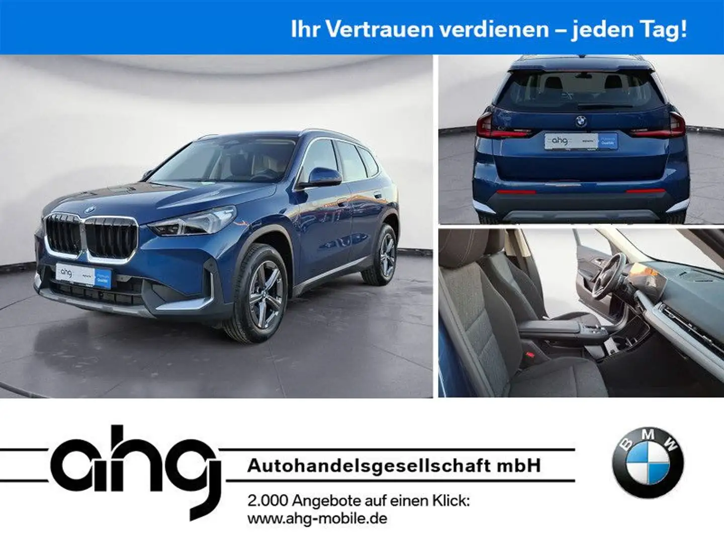 BMW X1 sDrive18i Steptronic Komfortzugang Driving As Bleu - 1