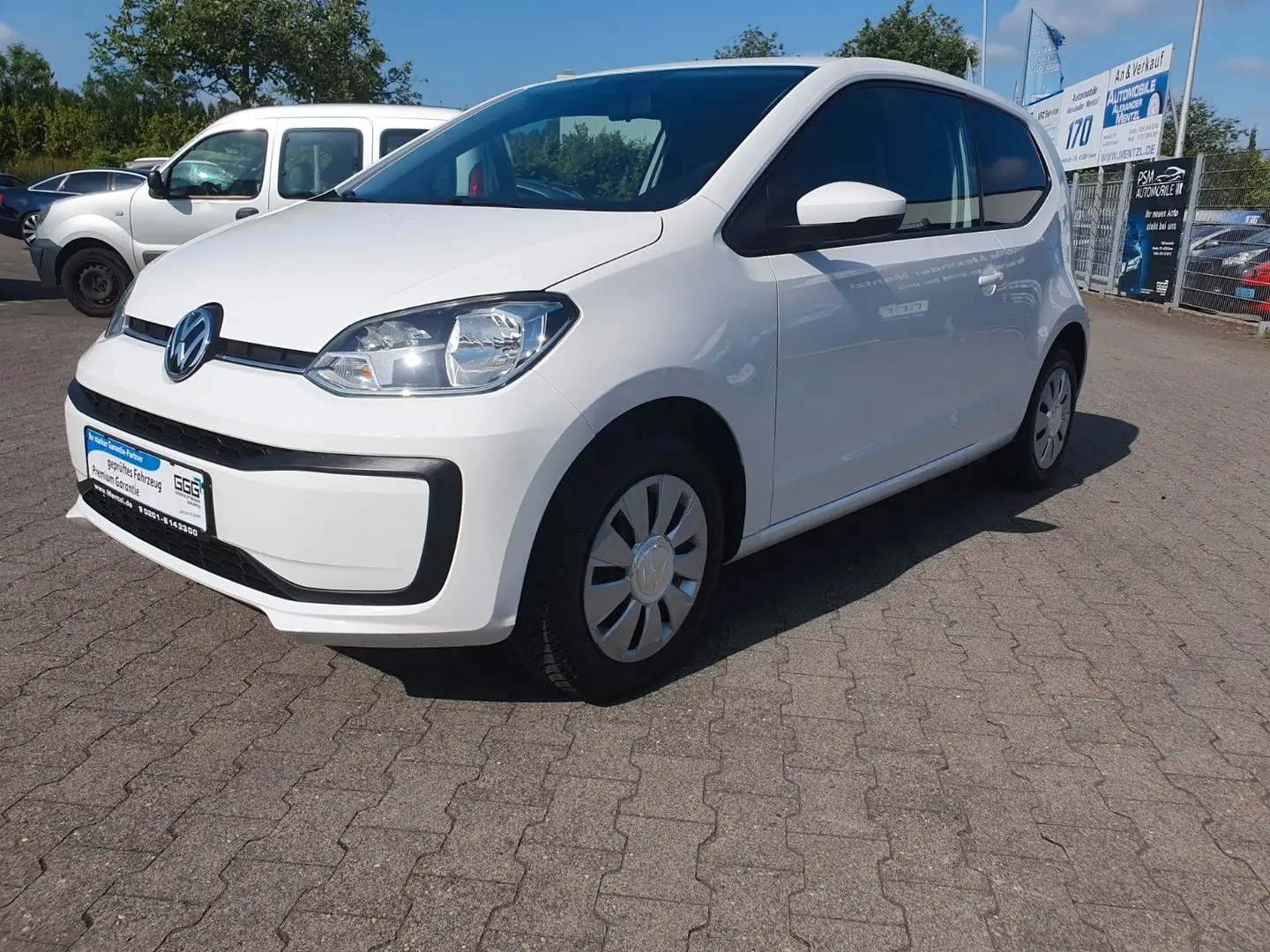 Volkswagen up! 1.0 move up! GARANTIE KLIMAANLAGE TÜV NEU PDC Blanc - 1