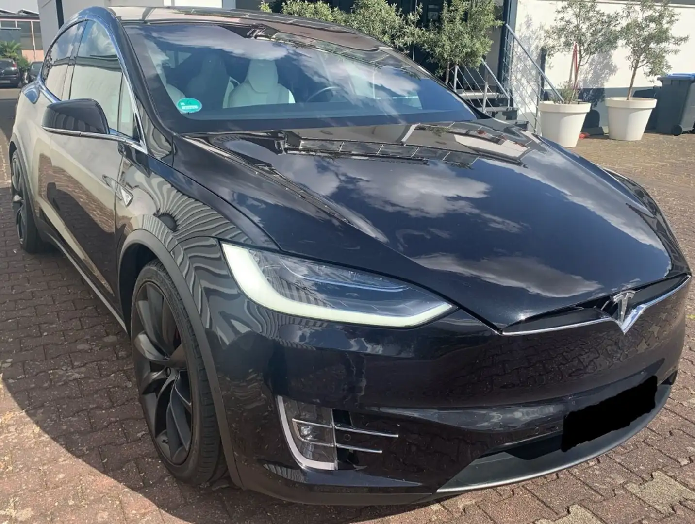 Tesla Model X P90D Performance Dual *Supercharger FREE Schwarz - 1