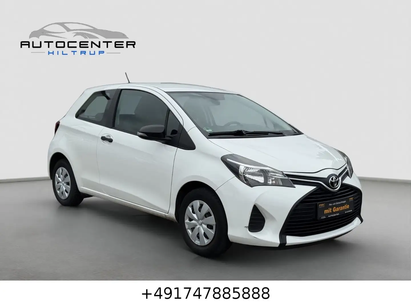 Toyota Yaris /Klima/Allwetterreifen/Scheckheftgepflegt/ Blanco - 2