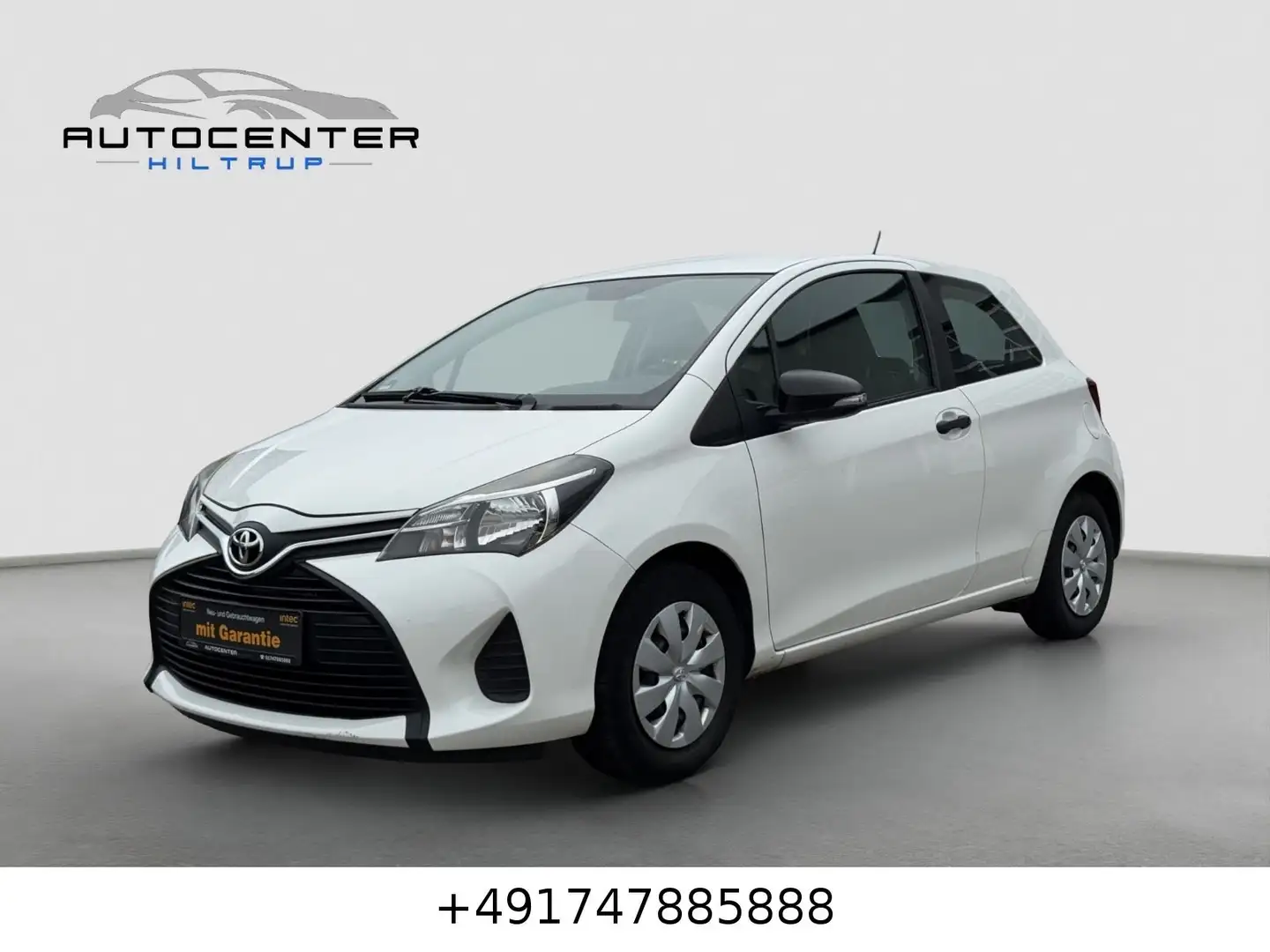 Toyota Yaris /Klima/Allwetterreifen/Scheckheftgepflegt/ Blanco - 1