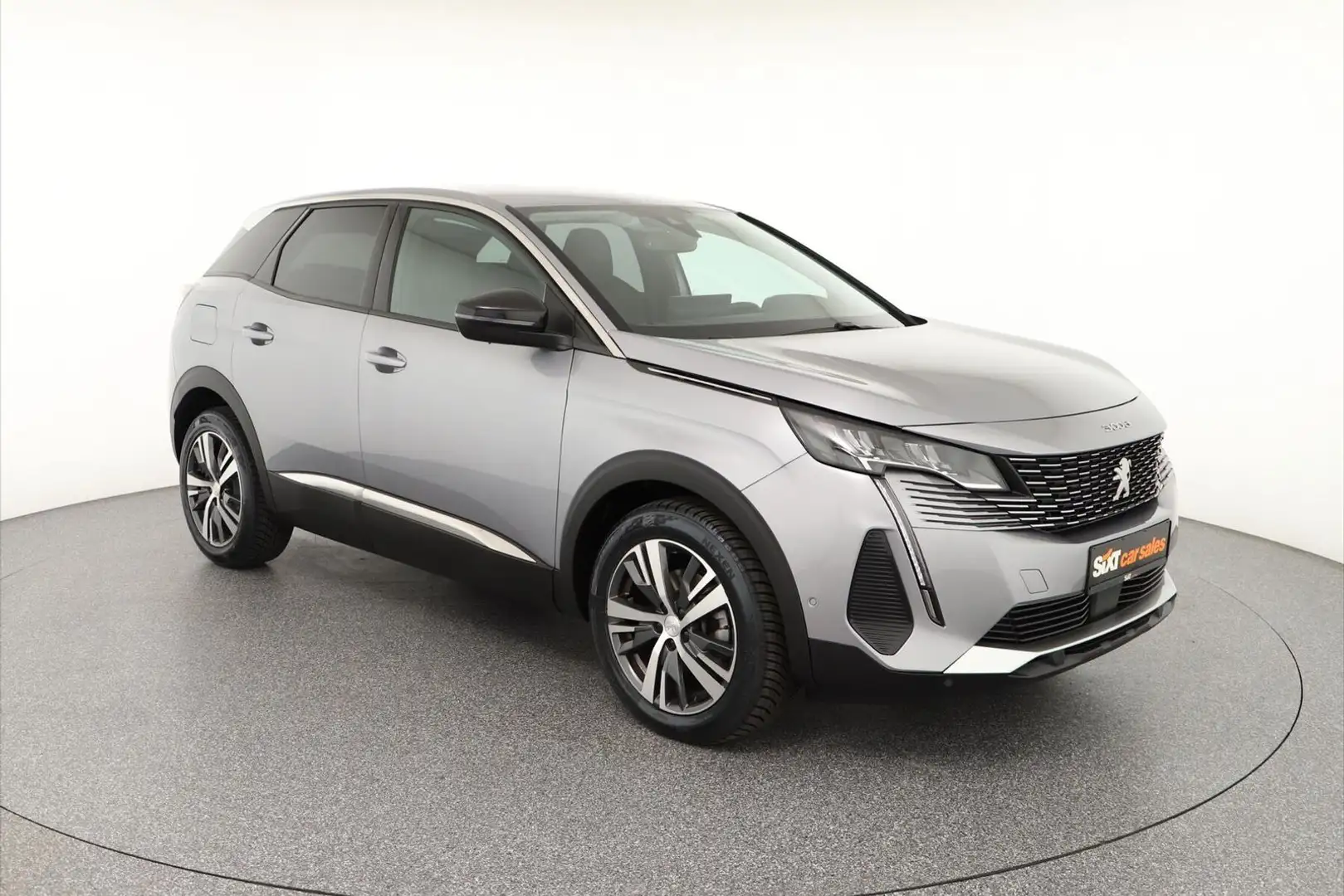 Peugeot 3008 PureTech 130 Allure ACC|Alarm|SHZ|Nav|Kamer Grijs - 1