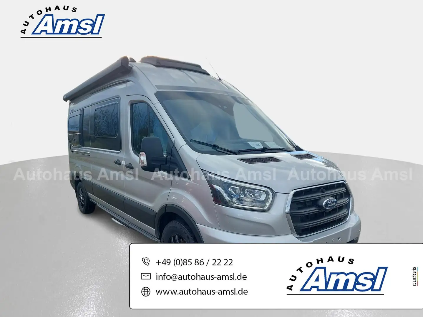 Ford Transit 2.0 TDCi Bürstner Signeo C590 Bahia*Markise*AHK*St Silber - 1