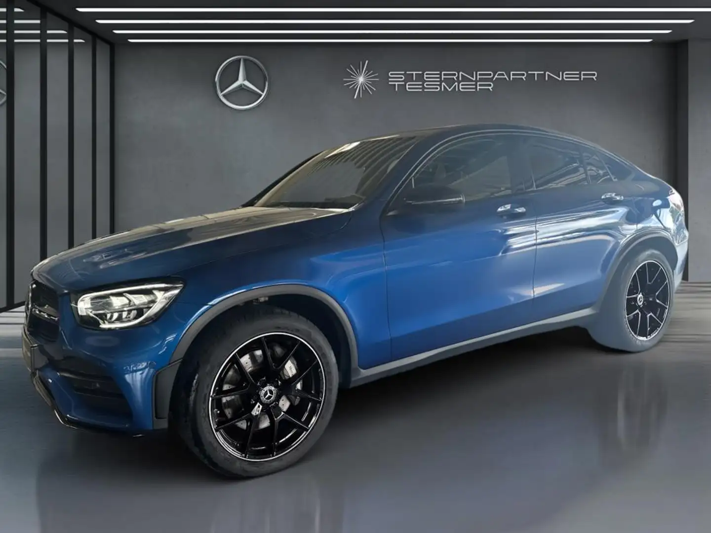 Mercedes-Benz GLC 400 d 4M +AMG+Night+MBUX+StHz+SDach+KAMERA Azul - 2