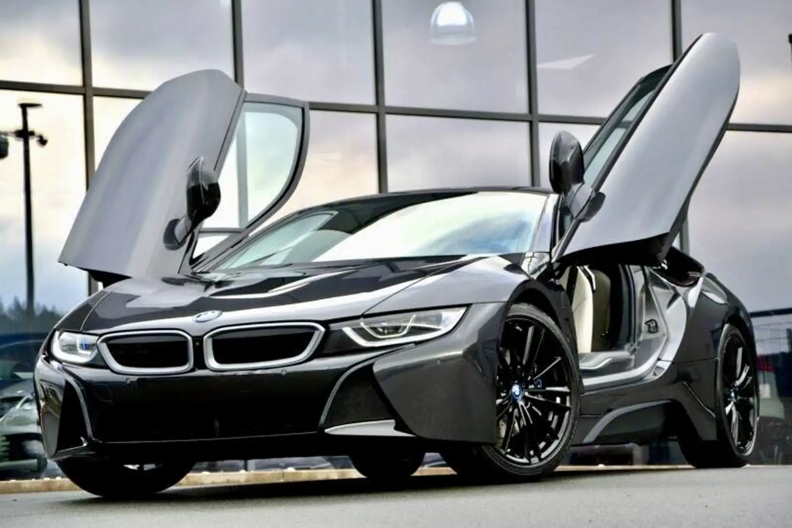 BMW i8 COUPE I12 LCI 374 ch A Gris - 1